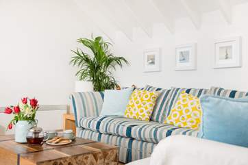 Beautiful furnishings make this a very comfortable and relaxing space.