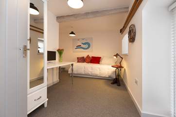 This is the twin bedroom with its own style - spot the bedside tables!