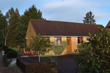 The Cottage is a delightful holiday base. It has its own patio area, 1.5 acres of fully enclosed grounds, as well as the stunning pool and tennis court.