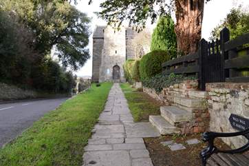 St Martin's on the Walls church is opposite Northgate.