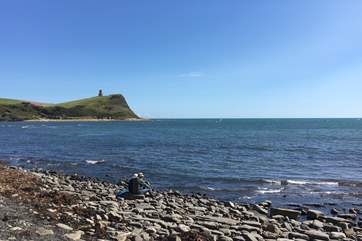 Visit Kimmeridge, a fabulous part of the Jurassic Coat, great for fossil hunting.