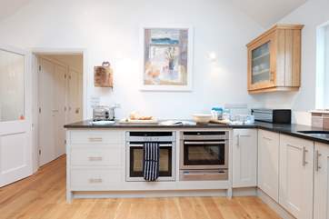 The kitchen.