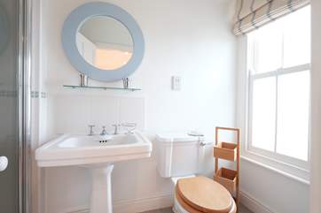 The en suite shower-room.