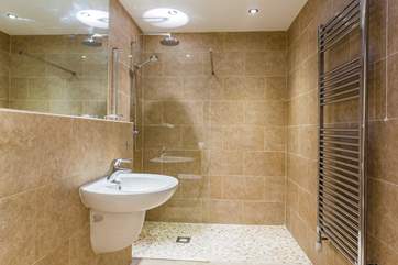 The wet-room.