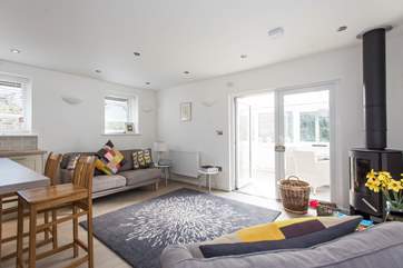 The sitting-room.