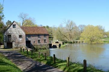 Nearby Sturminster Mill, an ancient flour mill on the River Stour, with three floors of working machinery to explore.