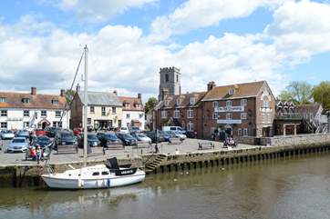The market town of Wareham gateway to the Jurassic coast has much to offer, including kayak hire, summer boat trips, or just sit and watch the world go by.