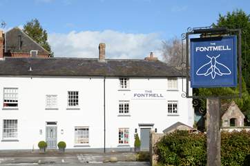 The local pub is just half a mile away - a two minute drive or a ten minute walk from Brookland Barn.