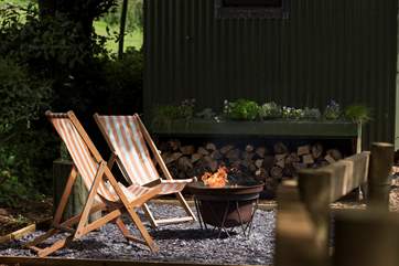 Light the fire, cook the sausages and enjoy the tranquility and views.