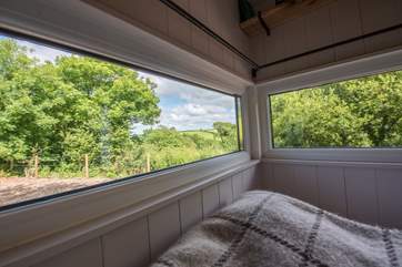 Just look at the view from the comfort of your bed!