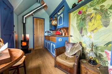 There's plenty of space to relax inside and out.