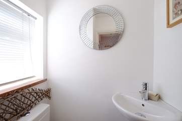 The downstairs cloakroom.