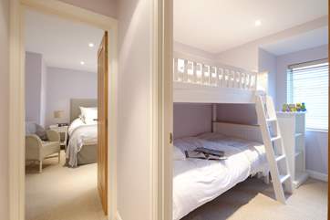 Bedroom 2 is right next door to Bedroom 1.