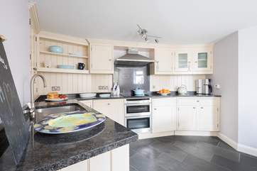 The kitchen.