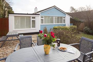 The back garden is fully enclosed by a gate at the side of the house, keeping your little ones and dogs safe.
