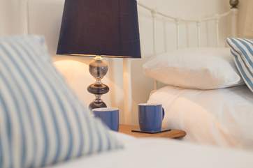 With three-foot singles, this room is good for adult guests too.
