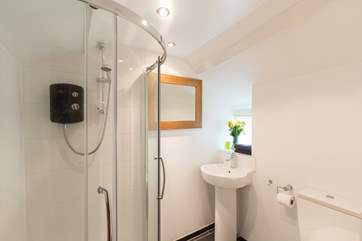 This is the ground floor shower-room, accessed via the kitchen.