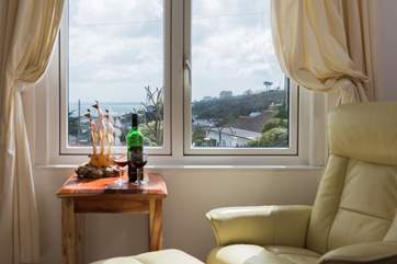 The views are just as good from the sitting-room, who needs television!