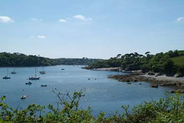 There are also some wonderful places to explore on the Helford River.