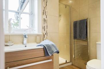 The en suite shower-room to the master bedroom (Bedroom 1).