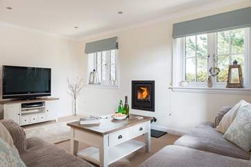 This lovely calm space is perfect for relaxing with family and friends.