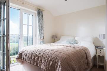 The gorgeous master bedroom.