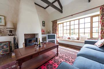 The living area.