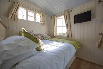 A bed with a view!