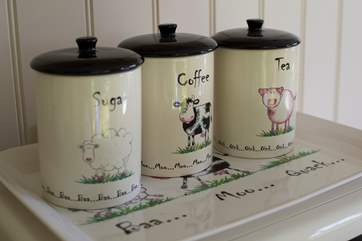There are lovely little touches throughout the hut.
