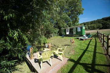 Sat in its own fully enclosed area surrounded by open farmland and beautiful countryside but within walking distance of the lovely village of Hutton.
