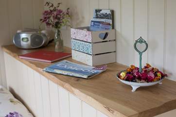 There are lots of lovely features throughout the hut.