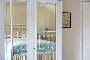 Each bedroom is individually styled.