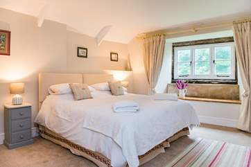 Bedroom 1 is very spacious...