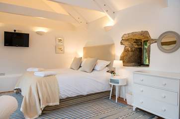 The bedroom area in the annexe.