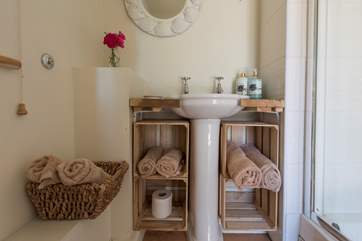 And a proper flushing toilet and wash-basin too.