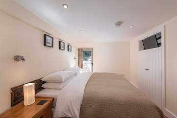 Bedroom 2 is equally as stunning as the rest of the house.