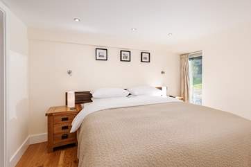 What an amazing bed awaits after a full day of adventure.