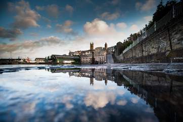 Penzance harbour.