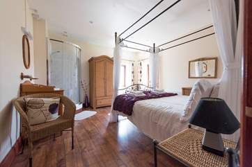 The master bedroom.