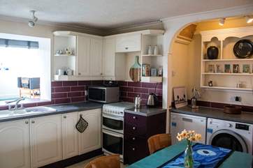 The kitchen/diner.