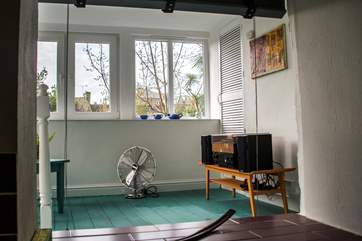 The sun-room.