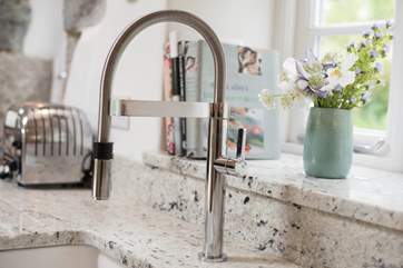 Modern touches.
