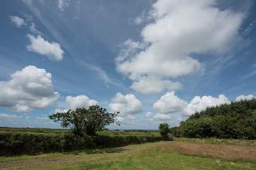 There are lovely views.