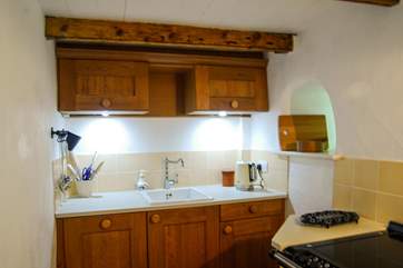 The little kitchen.