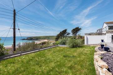 The views from the garden are fantastic.
