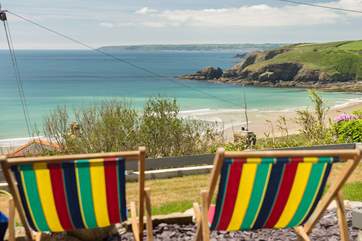 This has to be one of the best views in Praa Sands.
