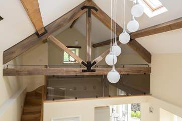 You have the use of the second mezzanine area to use as you wish - a peaceful calm space for yoga, meditation, reading or spreading out a jigsaw on a rainy day?