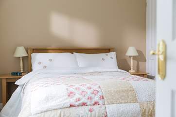 All of the bedrooms are decorated and furnished in calm colours.