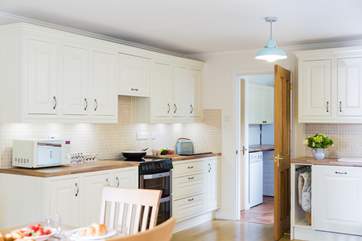 The kitchen leads through to the utility-room where you will find the fridge/freezer, washing machine and tumble-drier.