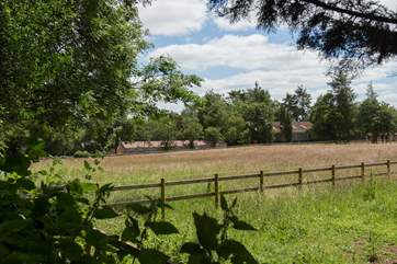 This is the view from the garden and from the front of the property.